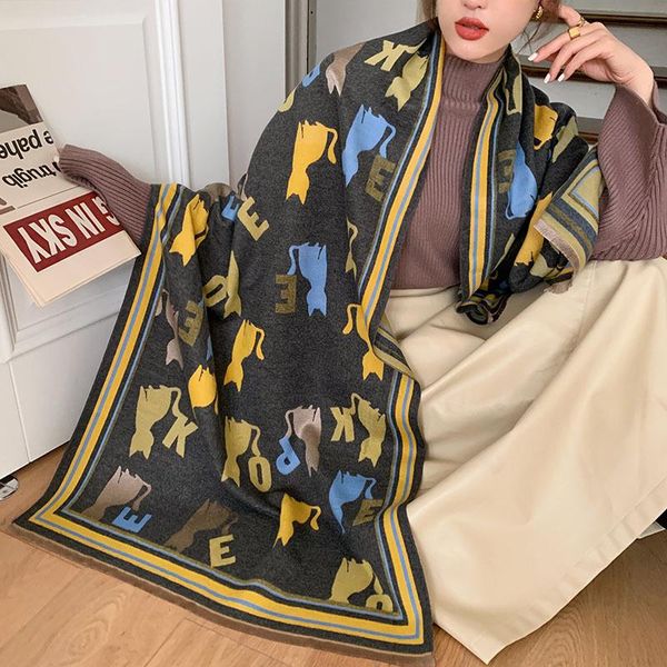 scarves cat print scarf for women pashmina shawl wrap winter warm cashmere neck bandana female soft designer stole foulard, Blue;gray
scarves cat print scarf for women pashmina shawl wrap winter warm cashmere neck bandana female soft designer stole foulard, Blue;gray