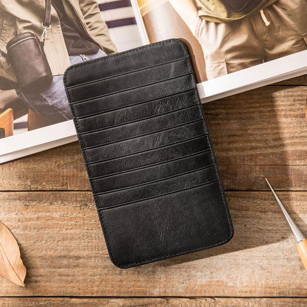 wallets leather long wallet, handmade first-layer large-capacity ultra-thin men's multi-card card holder, Red;black
wallets leather long wallet, handmade first-layer large-capacity ultra-thin men's multi-card card holder, Red;black