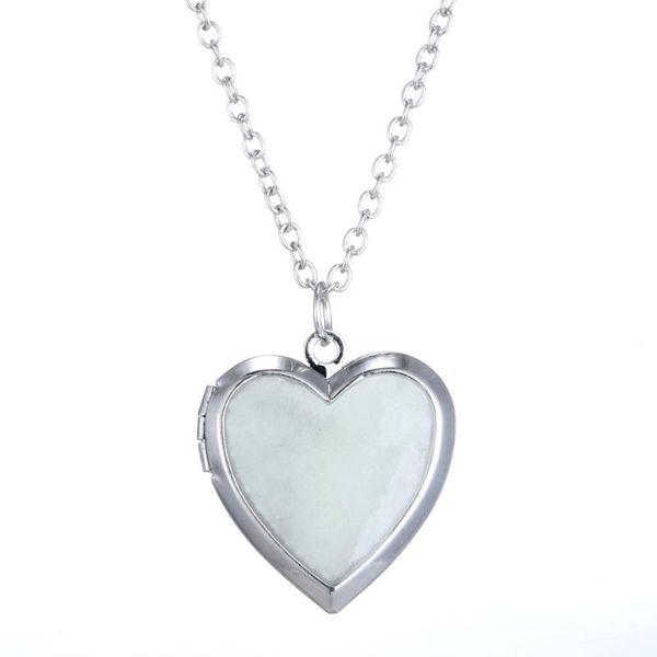 fashion luminous necklace creative heart shape pendant charm jewelry for ladies and girl gift necklaces, Silver
fashion luminous necklace creative heart shape pendant charm jewelry for ladies and girl gift necklaces, Silver