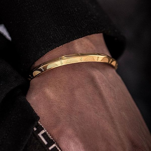 bangle 2021 retro vintage cuff stainless steel bracelet for women men gold open classic bracelets bangles jewelry, Black
bangle 2021 retro vintage cuff stainless steel bracelet for women men gold open classic bracelets bangles jewelry, Black