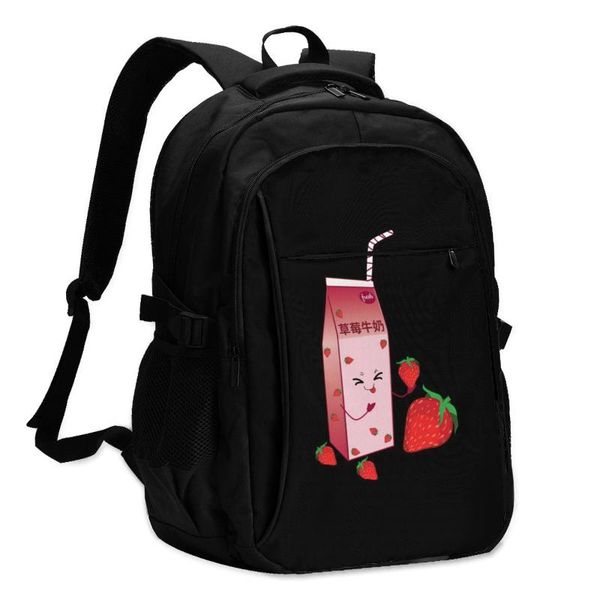 backpack strawberry milk backpacks teen breathable sweet charging usb jogging bags
backpack strawberry milk backpacks teen breathable sweet charging usb jogging bags