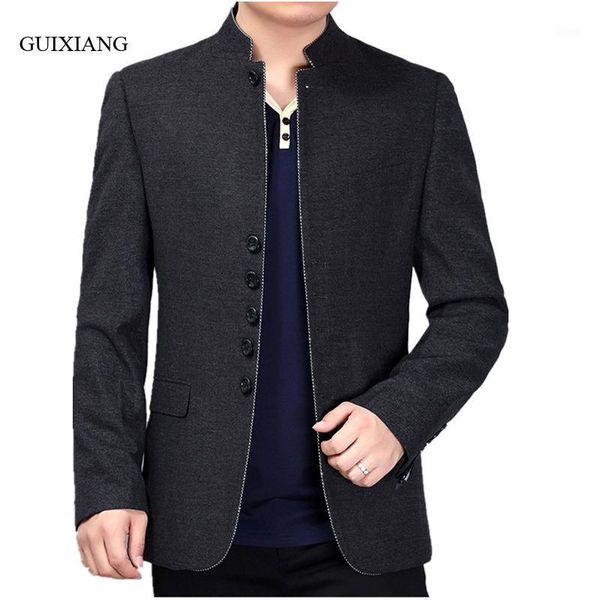 men's suits & blazers 2021 arrival style men boutique metropol fashion casual slim solid tunic suit collar jacket size m-5xl, White;black
men's suits & blazers 2021 arrival style men boutique metropol fashion casual slim solid tunic suit collar jacket size m-5xl, White;black