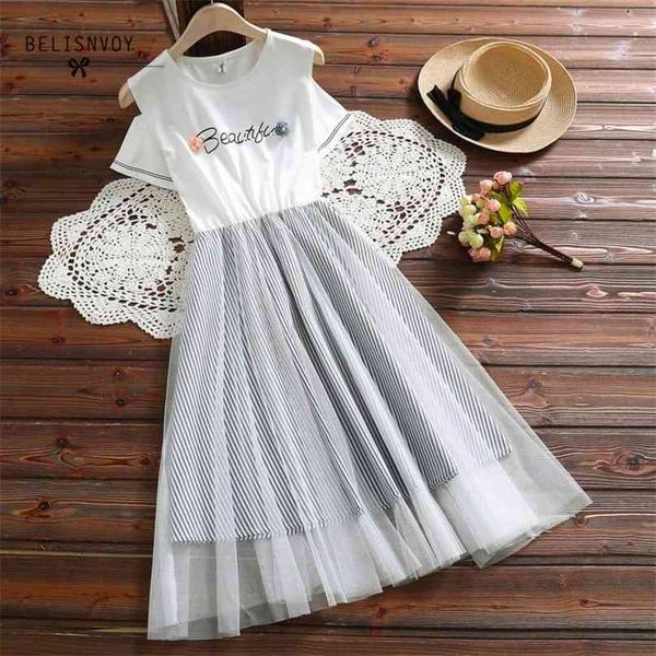 japanese mori girl summer women cute dress letter printed beading blue white mesh patchwork cotton tulle kawaii vestidos 210520, Black;gray
japanese mori girl summer women cute dress letter printed beading blue white mesh patchwork cotton tulle kawaii vestidos 210520, Black;gray