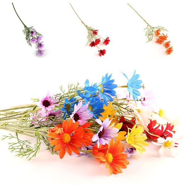 decorative flowers & wreaths 1pc artificial daisy silk fake chamomile 5 forks heads stamen small wedding home table decor
decorative flowers & wreaths 1pc artificial daisy silk fake chamomile 5 forks heads stamen small wedding home table decor