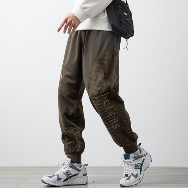 pants spring fashion patchwork corduroy sweatpants men joggers hip hop streetwear baggy harem pants plus size m-5xl, Black
pants spring fashion patchwork corduroy sweatpants men joggers hip hop streetwear baggy harem pants plus size m-5xl, Black