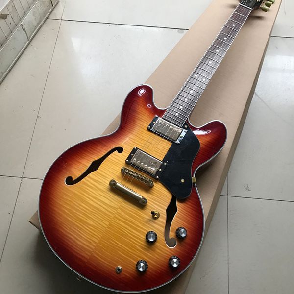 rosewood fingerboard electic guitar hello body double convex surface tiger maple guitar
rosewood fingerboard electic guitar hello body double convex surface tiger maple guitar