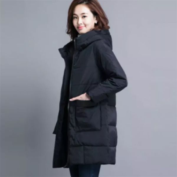 autumn and winter parka jacket women plus size women's cotton-padded clothes mid-length loose fashion wild coat female 202 211018, Black
autumn and winter parka jacket women plus size women's cotton-padded clothes mid-length loose fashion wild coat female 202 211018, Black