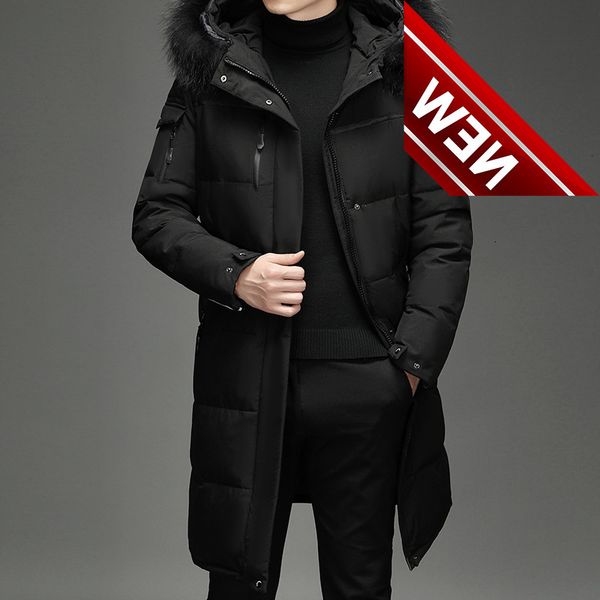2021 new men's thickened down jacket winter warm coat men fashion long white duck hooded parkas plus size m-5xl, Black
2021 new men's thickened down jacket winter warm coat men fashion long white duck hooded parkas plus size m-5xl, Black