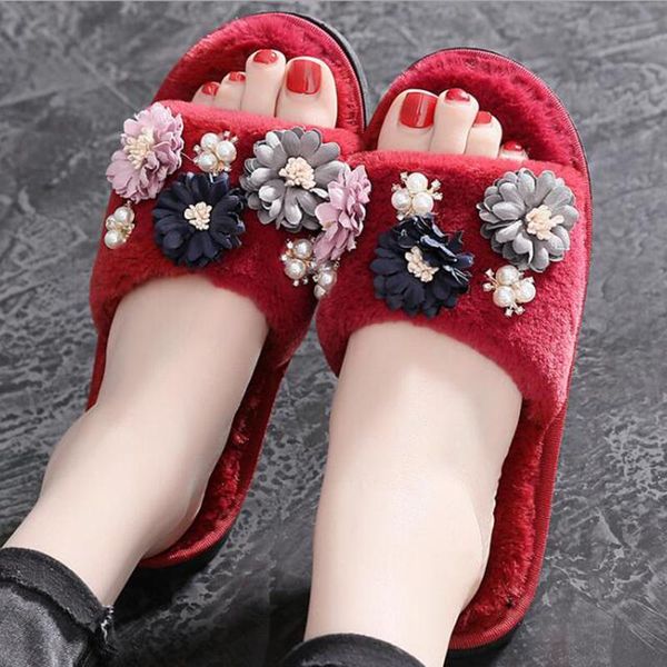 slippers non-slip flats shoes woman casual sneakers home small flower rhinestone beach sandals women indoor slipper sy18, Black
slippers non-slip flats shoes woman casual sneakers home small flower rhinestone beach sandals women indoor slipper sy18, Black