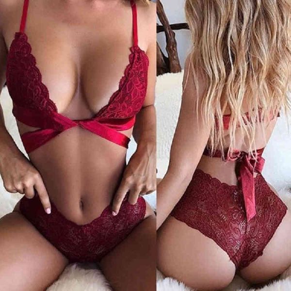 tie neck vest lace underwear suit women's lingerie bras and panties string femme, Black;white
tie neck vest lace underwear suit women's lingerie bras and panties string femme, Black;white