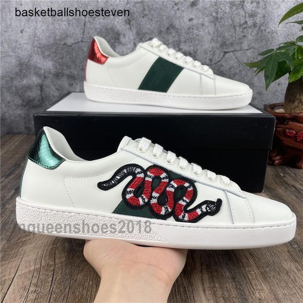 men women sneaker casual shoes chaussures low leather ace bee stripes shoe walking sports trainers scarpe ggsneakers, Black
men women sneaker casual shoes chaussures low leather ace bee stripes shoe walking sports trainers scarpe ggsneakers, Black