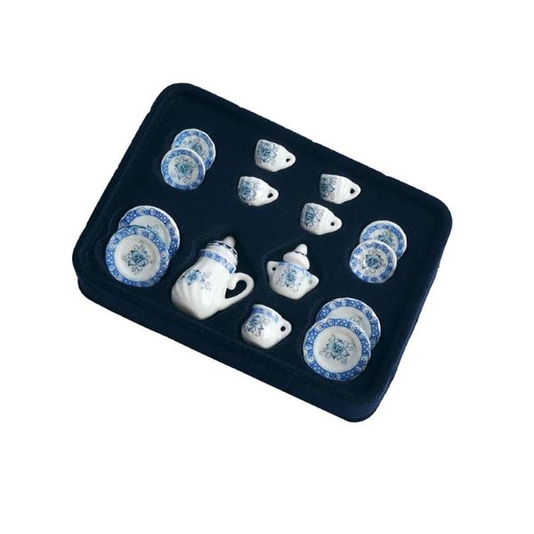 decorative objects & figurines miniature ceramic tea set mini multipurpose porcelain play toys for kids home crafts
decorative objects & figurines miniature ceramic tea set mini multipurpose porcelain play toys for kids home crafts