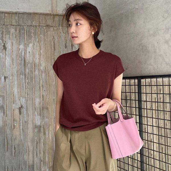 summer korean style ice silk sweater short-sleeved t-shirt women's loose and simple clothes large size elegant, White
summer korean style ice silk sweater short-sleeved t-shirt women's loose and simple clothes large size elegant, White