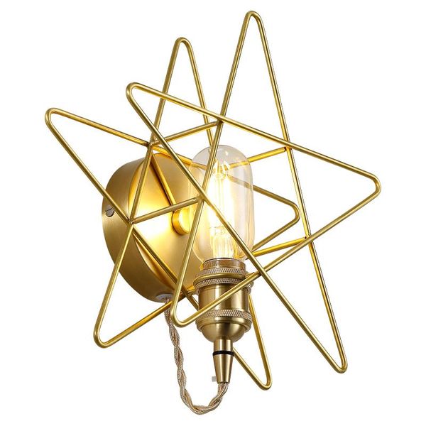 wall lamps postmodern nordic simple light luxury style television background pentagram all-copper lamp
wall lamps postmodern nordic simple light luxury style television background pentagram all-copper lamp