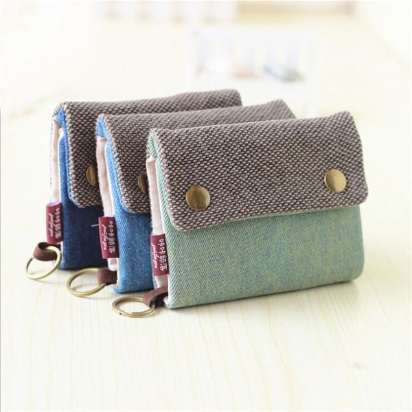 women's cute vintage print short purse canvas button wallet coin card holder soft denim phone female clutch wallets, Red;black
women's cute vintage print short purse canvas button wallet coin card holder soft denim phone female clutch wallets, Red;black
