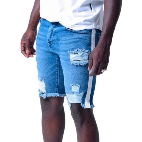 est men half pants ripped skin-friendly polyester fashion denim shorts for daily wear plus size 2xl men's, White;black
est men half pants ripped skin-friendly polyester fashion denim shorts for daily wear plus size 2xl men's, White;black