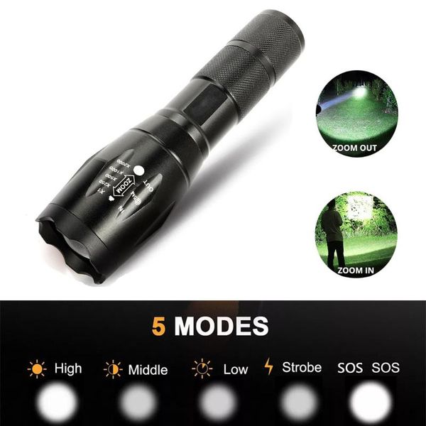 flashlights torches led ultra bright torch l2/v6 camping tight 5 switch mode waterproof zoomable bicycle light use 18650 battery
flashlights torches led ultra bright torch l2/v6 camping tight 5 switch mode waterproof zoomable bicycle light use 18650 battery