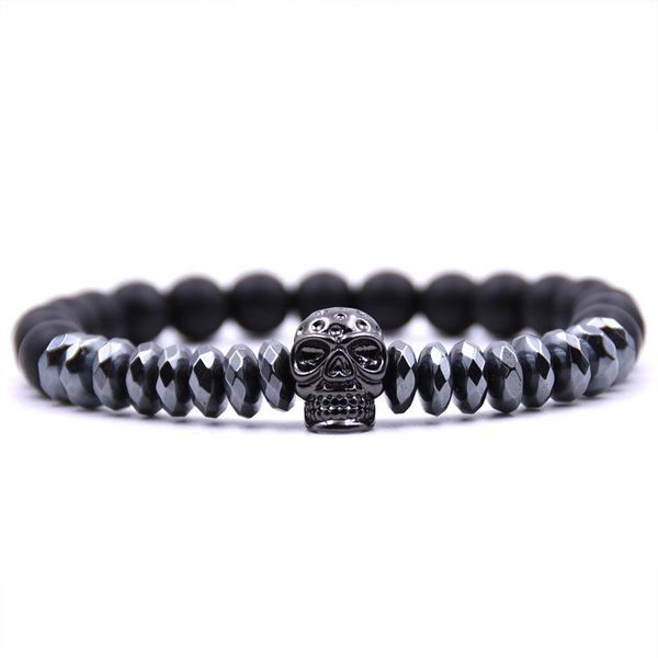 charm bracelets high quatity men 8mm natural stone beaded micro pave cz skull pulseira homme bff gift, Golden;silver
charm bracelets high quatity men 8mm natural stone beaded micro pave cz skull pulseira homme bff gift, Golden;silver