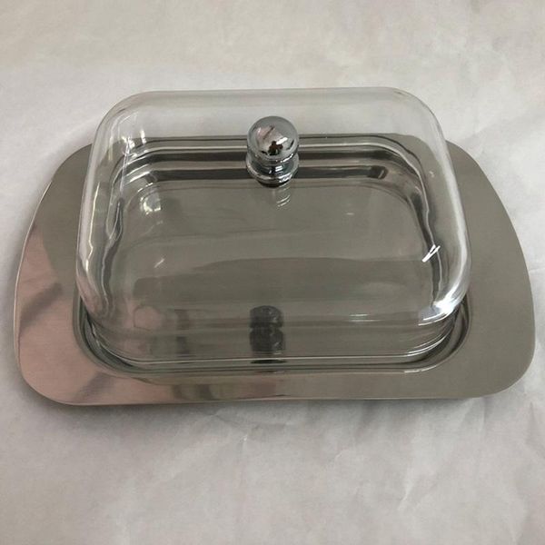 storage bottles & jars box container cheese bread tray with see-through lid stainless steel butter dish
storage bottles & jars box container cheese bread tray with see-through lid stainless steel butter dish