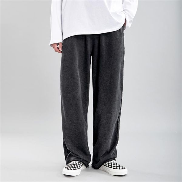 old school track sweatpants women pants elasticated waist baggy straight wide leg trousers men washed cotton pant, Black
old school track sweatpants women pants elasticated waist baggy straight wide leg trousers men washed cotton pant, Black