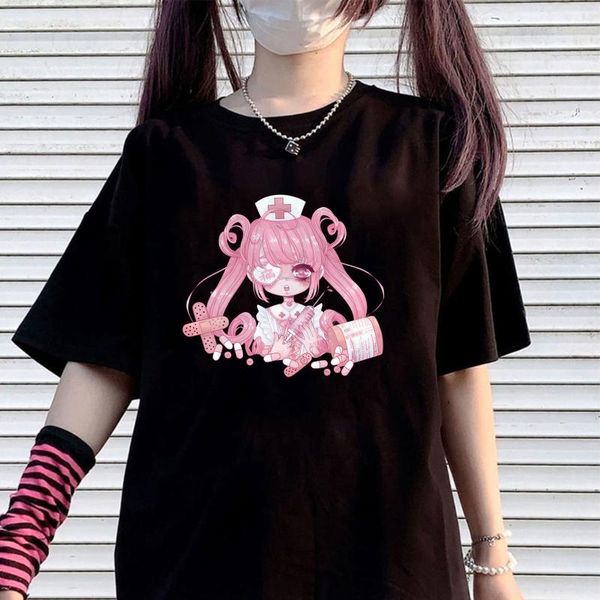 women's t-shirt kawaii t shirts womens anime tees cartoon printed harajuku streetwear hip hop fashion 100% cotton summer short sl, White
women's t-shirt kawaii t shirts womens anime tees cartoon printed harajuku streetwear hip hop fashion 100% cotton summer short sl, White