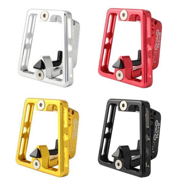 

aluminum alloy bicycle front carrier block bag bracket rack holder mount for brompton folding cycling bike accessories car & truck racks