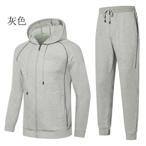 men's tracksuits 13oss sportswear sets autumn winter hooded male casual tracksuit homme 2 piece sweatshirt + sweatpants 88806, Gray
men's tracksuits 13oss sportswear sets autumn winter hooded male casual tracksuit homme 2 piece sweatshirt + sweatpants 88806, Gray