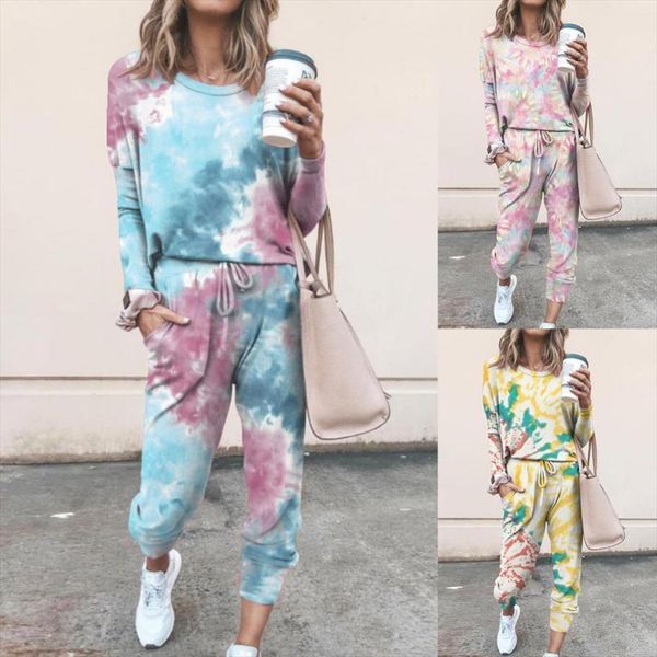 80% 2pcs tie dye women sleepwear jogger suit long sleeve round neck sleep wear pajamas for ladies, Black;red
80% 2pcs tie dye women sleepwear jogger suit long sleeve round neck sleep wear pajamas for ladies, Black;red