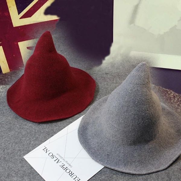 wide brim hats 3pc halloween witch hat wizard magic men's women's cap solid wool knitted caps men women autumn winter fashion acce, Blue;gray
wide brim hats 3pc halloween witch hat wizard magic men's women's cap solid wool knitted caps men women autumn winter fashion acce, Blue;gray