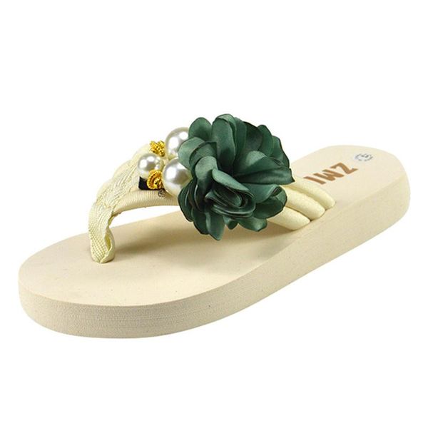 stretch fabric summer slippers women bohemia floral beach shoes with platforms seaside pearl non-slip flip flop slides kapcie a4, Black
stretch fabric summer slippers women bohemia floral beach shoes with platforms seaside pearl non-slip flip flop slides kapcie a4, Black