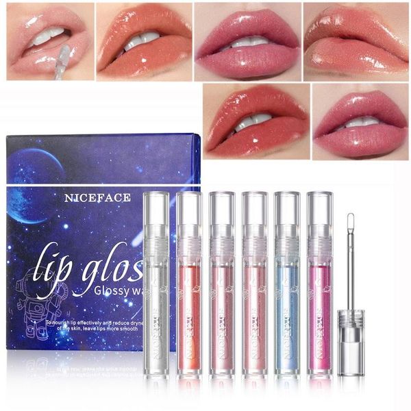 3.3g*6pcs jelly texture transparent lip gloss moisturizing plumper non-drying shimmer glass luster theme glaze set
3.3g*6pcs jelly texture transparent lip gloss moisturizing plumper non-drying shimmer glass luster theme glaze set
