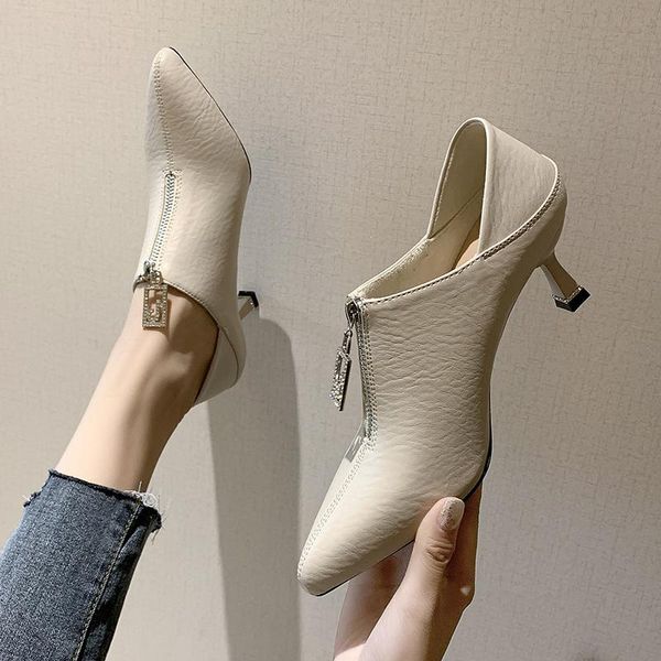 dress shoes 2021 high heels fashion women autumn with heel single zipper design pointed stiletto pump party, Black
dress shoes 2021 high heels fashion women autumn with heel single zipper design pointed stiletto pump party, Black