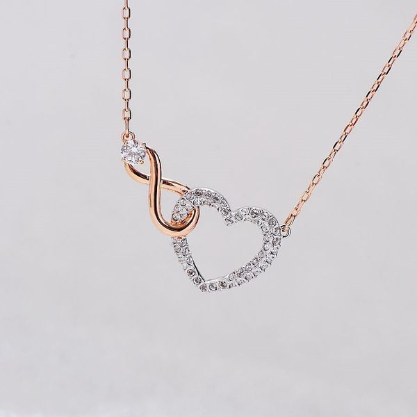 design jewelry new infinite eternal love y-shaped necklace women's superimposed bracelet double heart bone chain valentine's day g, Silver
design jewelry new infinite eternal love y-shaped necklace women's superimposed bracelet double heart bone chain valentine's day g, Silver