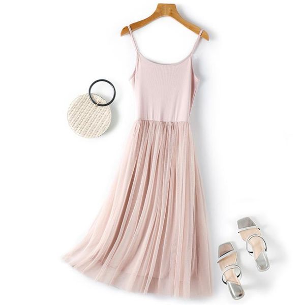 casual dresses gowyimmes big size s-4xl autumn mesh dress slim women modal spaghetti lady midi-long tank bottomings 1031, Black;gray
casual dresses gowyimmes big size s-4xl autumn mesh dress slim women modal spaghetti lady midi-long tank bottomings 1031, Black;gray