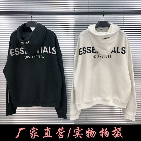 fog feel of god essentials double line la limited los angeles sweater 3m reflective letter hoodie, Black
fog feel of god essentials double line la limited los angeles sweater 3m reflective letter hoodie, Black