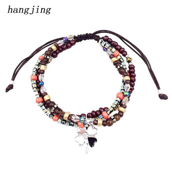 charm bracelets hangjing woman 2021 adjustable trendy summer handmade woven rope braided clover beaded bracelet foot leg ankle set jewelry, Golden;silver
charm bracelets hangjing woman 2021 adjustable trendy summer handmade woven rope braided clover beaded bracelet foot leg ankle set jewelry, Golden;silver