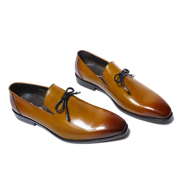 dress shoes classic male moccasins genuine leather shoes slip on toe pointed formal wedding party dress in brown office usk0, Black
dress shoes classic male moccasins genuine leather shoes slip on toe pointed formal wedding party dress in brown office usk0, Black