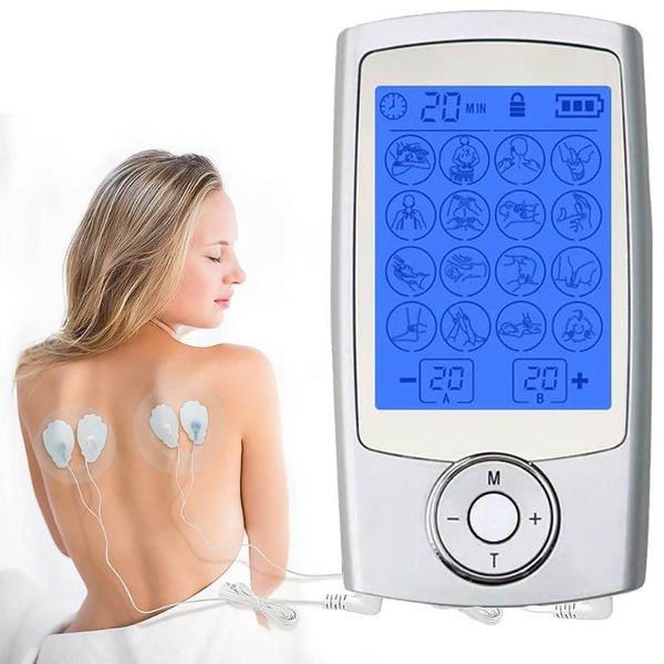 16-mode tens unit pulse massager with extra pads rechargeable pain relief machine electric impulse digital palm massage device massagers
16-mode tens unit pulse massager with extra pads rechargeable pain relief machine electric impulse digital palm massage device massagers