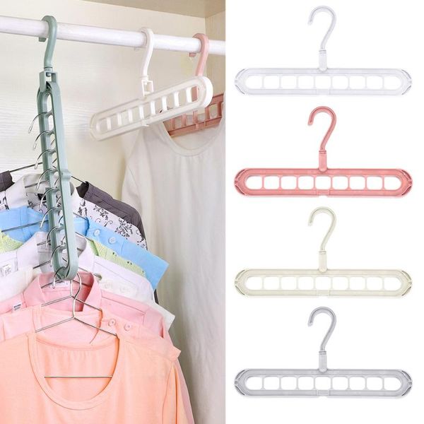 hangers & racks 360° rotate 9 hole clothes hanger multifunction plastic drying rack folding storage wardrobe closet organizer
hangers & racks 360° rotate 9 hole clothes hanger multifunction plastic drying rack folding storage wardrobe closet organizer