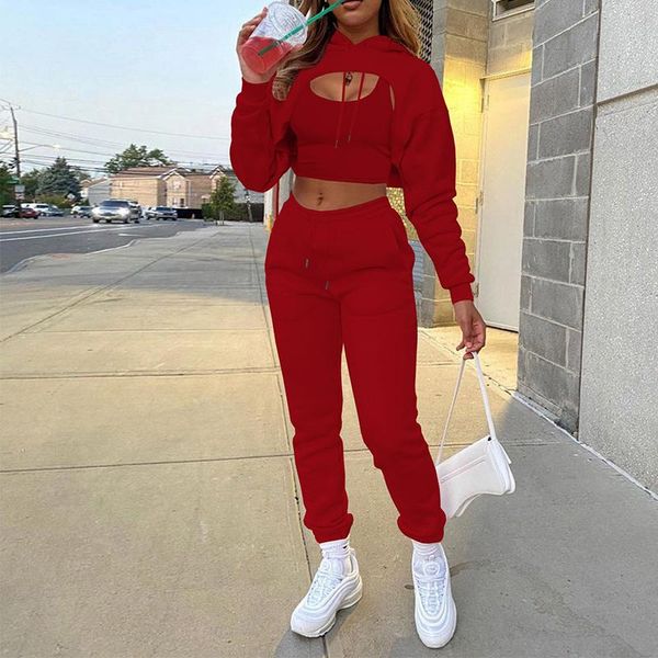 women's two piece pants female hoodies tanks long 2021 winter girl bodycon sets party women suit club 3 pieces drawstring outfits g3159, White
women's two piece pants female hoodies tanks long 2021 winter girl bodycon sets party women suit club 3 pieces drawstring outfits g3159, White