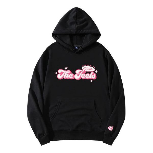 men's hoodies & sweatshirts twice the feels cool logo sweatshirt harajuku printed women/men casual pullovers, Black
men's hoodies & sweatshirts twice the feels cool logo sweatshirt harajuku printed women/men casual pullovers, Black