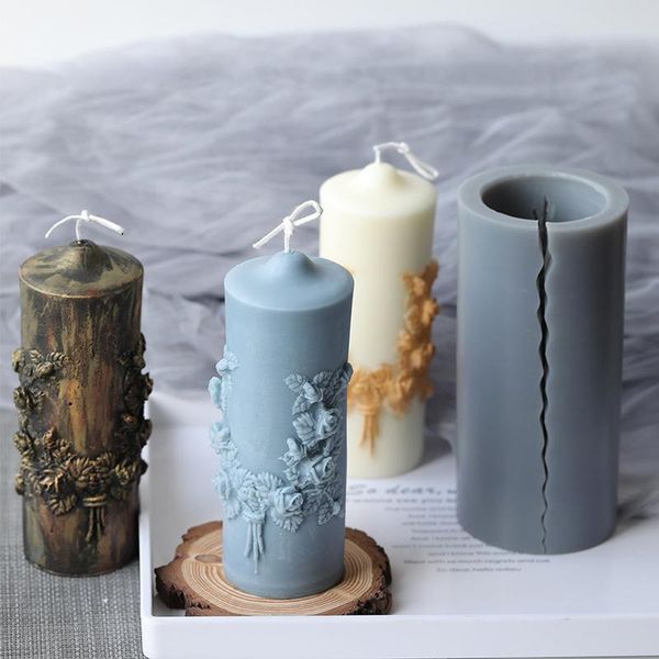 craft tools silicone candle mould carving column diy resin bride wax mold cylindrical supplies
craft tools silicone candle mould carving column diy resin bride wax mold cylindrical supplies