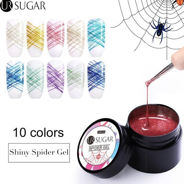 sugar 7ml glitter spider gel polish wire elastic drawing painting uv soak off pulling silk nail art lacquer1, Red;pink
sugar 7ml glitter spider gel polish wire elastic drawing painting uv soak off pulling silk nail art lacquer1, Red;pink