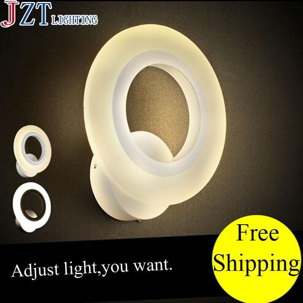 wall lamp products creative circular acylic modern warm/cool bi-color light d20*h23cm for bedroom living room
wall lamp products creative circular acylic modern warm/cool bi-color light d20*h23cm for bedroom living room