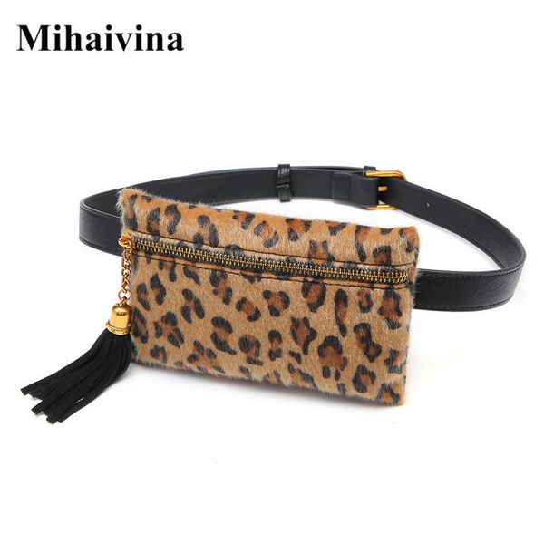 waist bags mihaivina fur leather fanny pack for women bag leopard tassels belt chest money phone pouch fashion hip
waist bags mihaivina fur leather fanny pack for women bag leopard tassels belt chest money phone pouch fashion hip