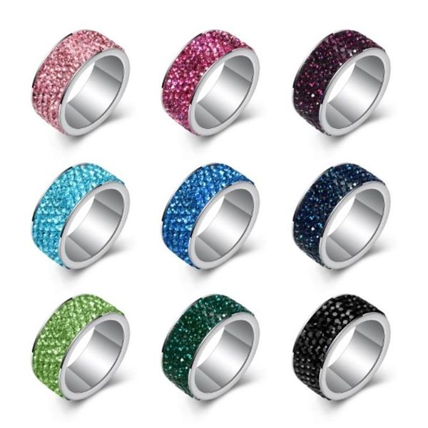 cluster rings 2021 sale fine jewelry 9 colors crystal from swarovskis explosive stainless steel with five rows of zircon, Golden;silver
cluster rings 2021 sale fine jewelry 9 colors crystal from swarovskis explosive stainless steel with five rows of zircon, Golden;silver