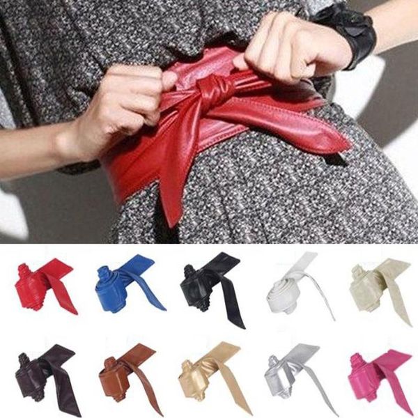 belts 1pc fashion women soft leather wide waist belt bow for dress clothes accessories stretch cummerbunds plus size, Black;brown
belts 1pc fashion women soft leather wide waist belt bow for dress clothes accessories stretch cummerbunds plus size, Black;brown