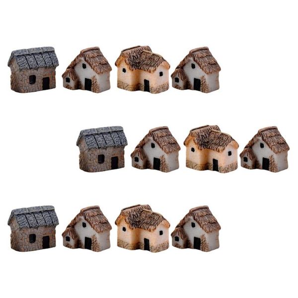 decorative objects & figurines 12 pcs micro landscaping ornament mini house shape ornaments garden adornment
decorative objects & figurines 12 pcs micro landscaping ornament mini house shape ornaments garden adornment
