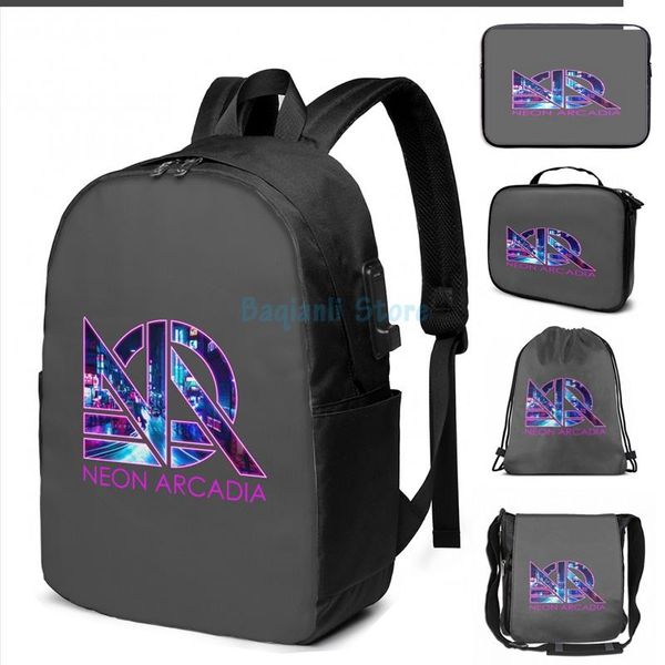 funny graphic print neon arcadia daydreams shirt usb charge backpack men school bags women bag travel laptop
funny graphic print neon arcadia daydreams shirt usb charge backpack men school bags women bag travel laptop