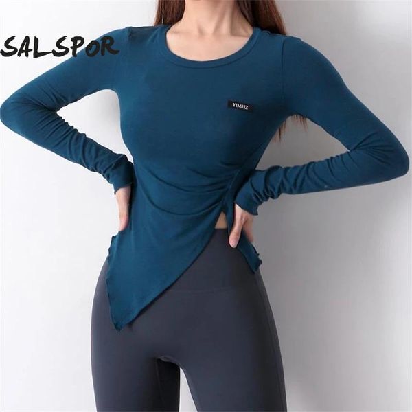 yoga outfit salspor sports long sleeved women exercise fitness shirt split running breathable pilates push up quick dry
yoga outfit salspor sports long sleeved women exercise fitness shirt split running breathable pilates push up quick dry